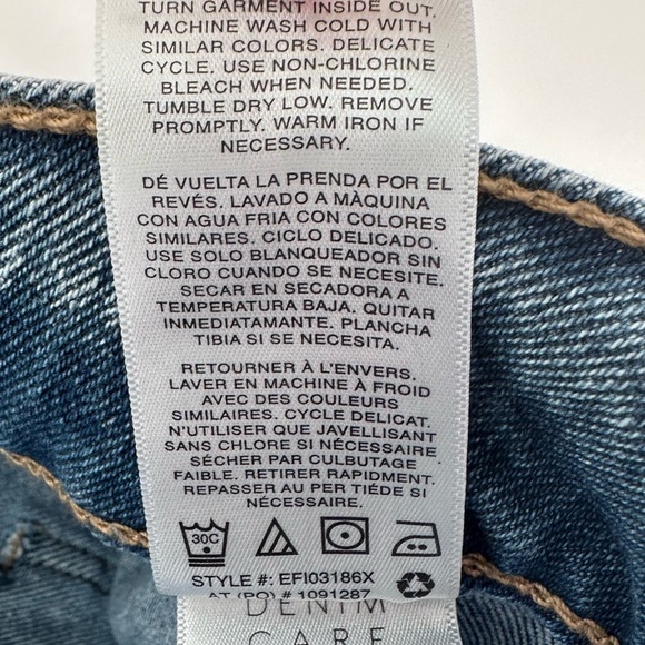 Kenzie Jeans Savannah High Rise Flare Crop Denim Size 10 NWT Vintage Inspired - Picture 13 of 14